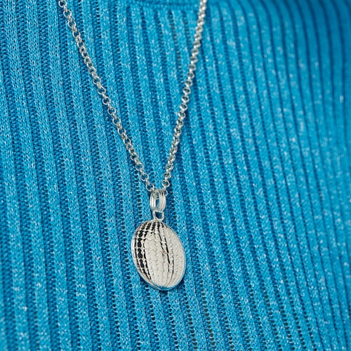 Silver St Tropez Disco bear Pendant 22 mm