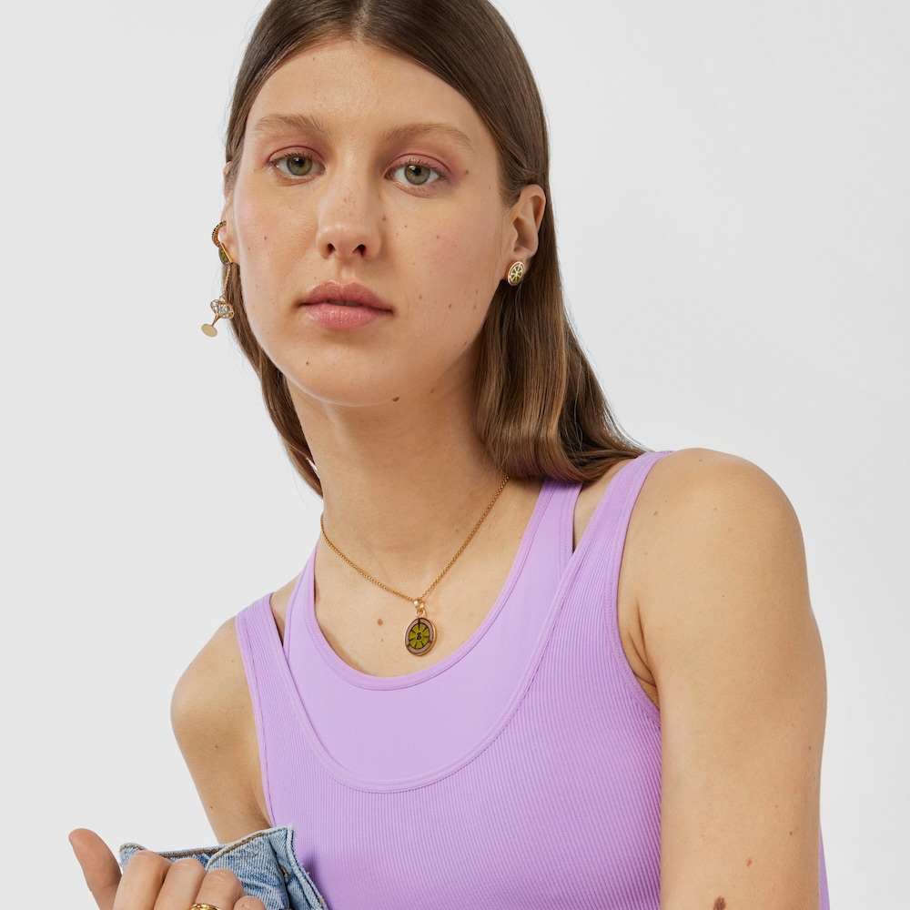 &Epsilon;&pi;&iota;&sigma;&mu;&alpha;&lambda;&tau;&omega;&mu;έ&nu;&omicron; &mu;&epsilon;&nu;&tau;&alpha;&gamma;&iota;ό&nu; TOUS Beach Cup &alpha;&pi;ό &alpha;&sigma;ή&mu;&iota; vermeil 20 mm