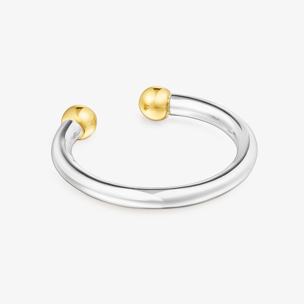 Anillo abierto bicolor Beach