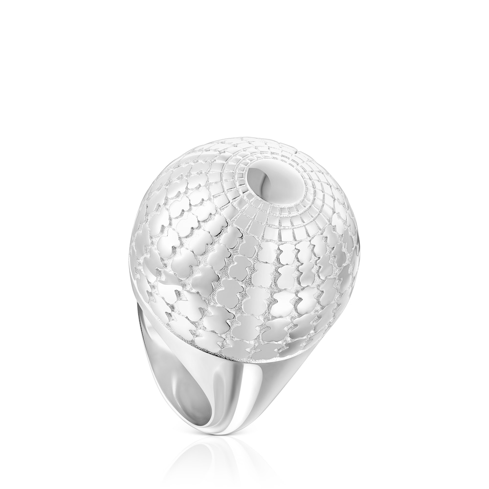 Anillo de plata Belinda X TOUS image number 0