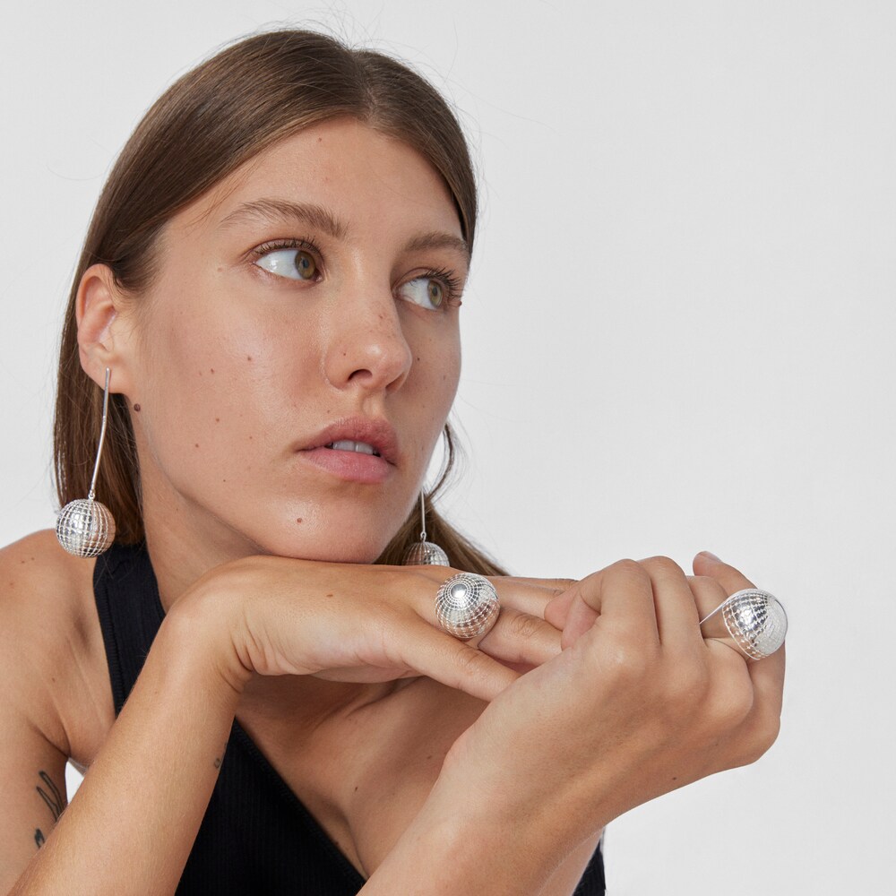 Anillo de plata Belinda X TOUS