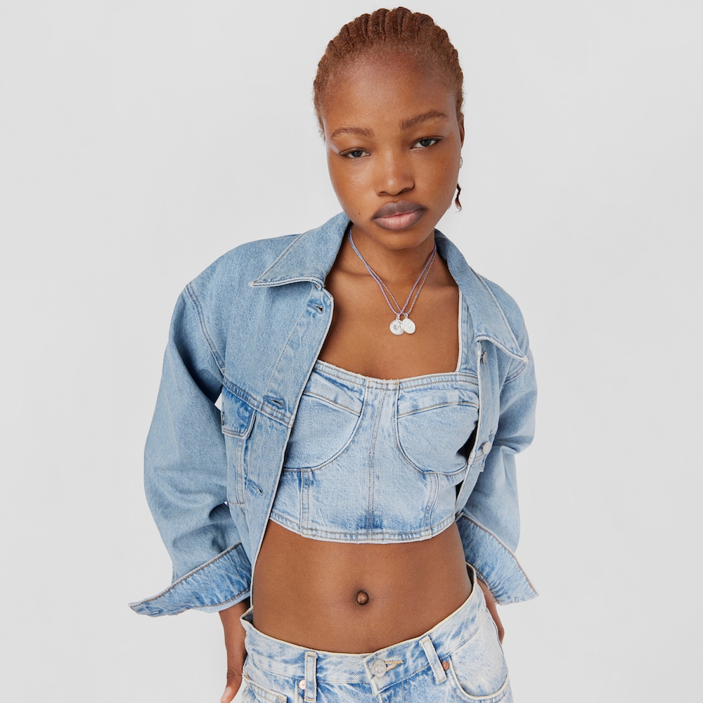 Silver crochet bear Medallion Efecttous