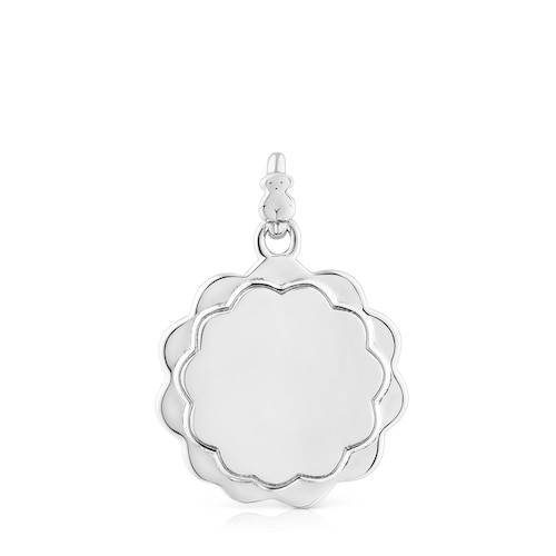 Silver floral Medallion Efecttous image number 0