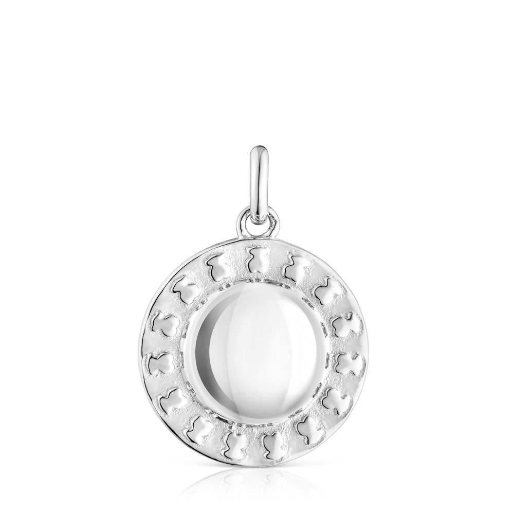 Silver sun and bears Medallion Efecttous