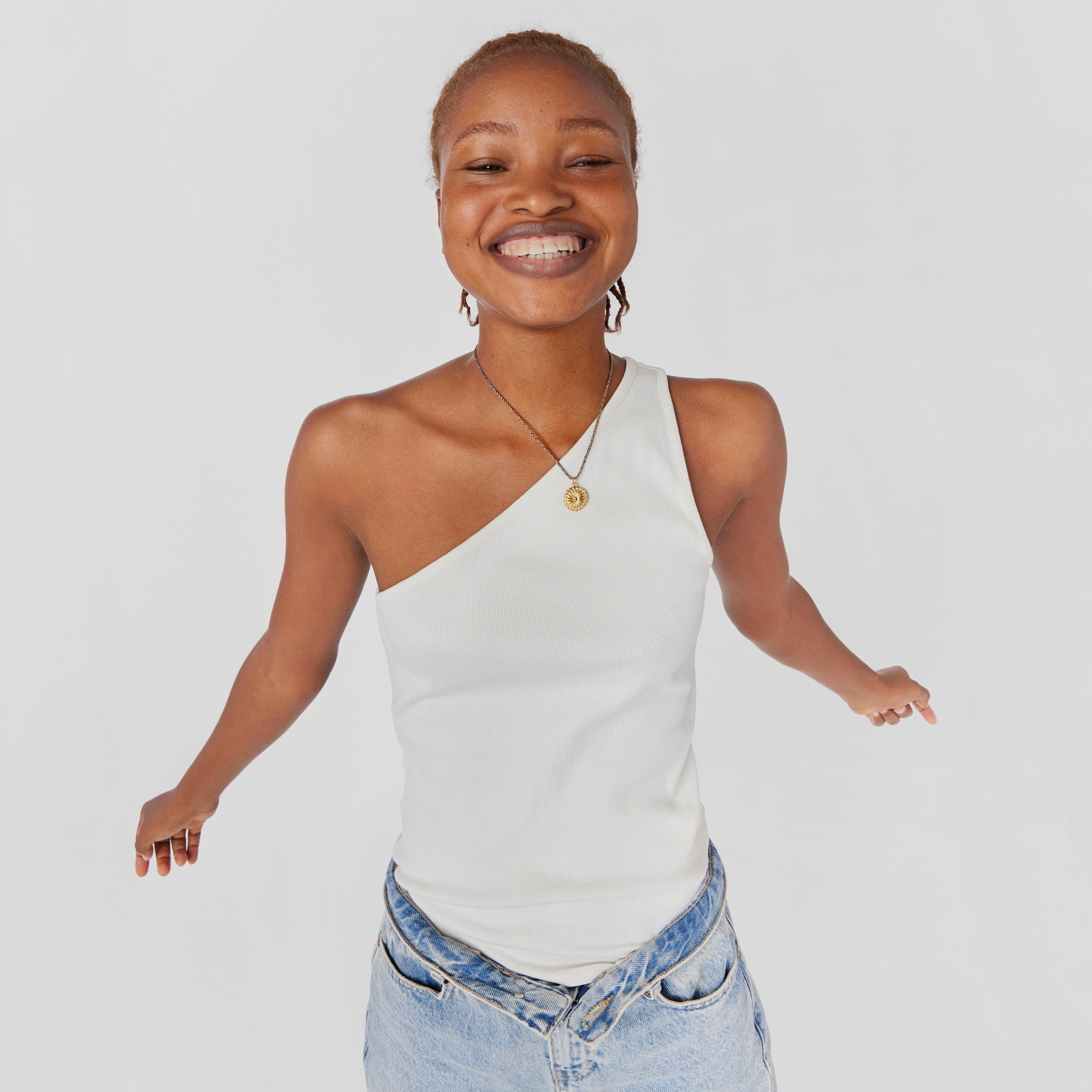 Silver vermeil crochet bear Medallion Efecttous