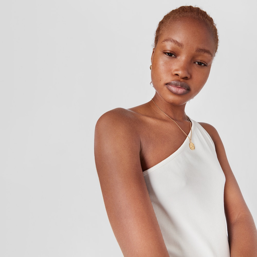 Medalla con ba&ntilde;o de oro 18 kt sobre plata luna y estrellas Effecttous