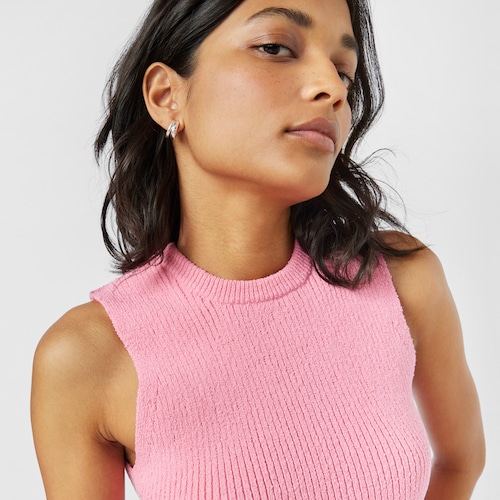 Brincos de argola dupla TOUS Fellow em prata