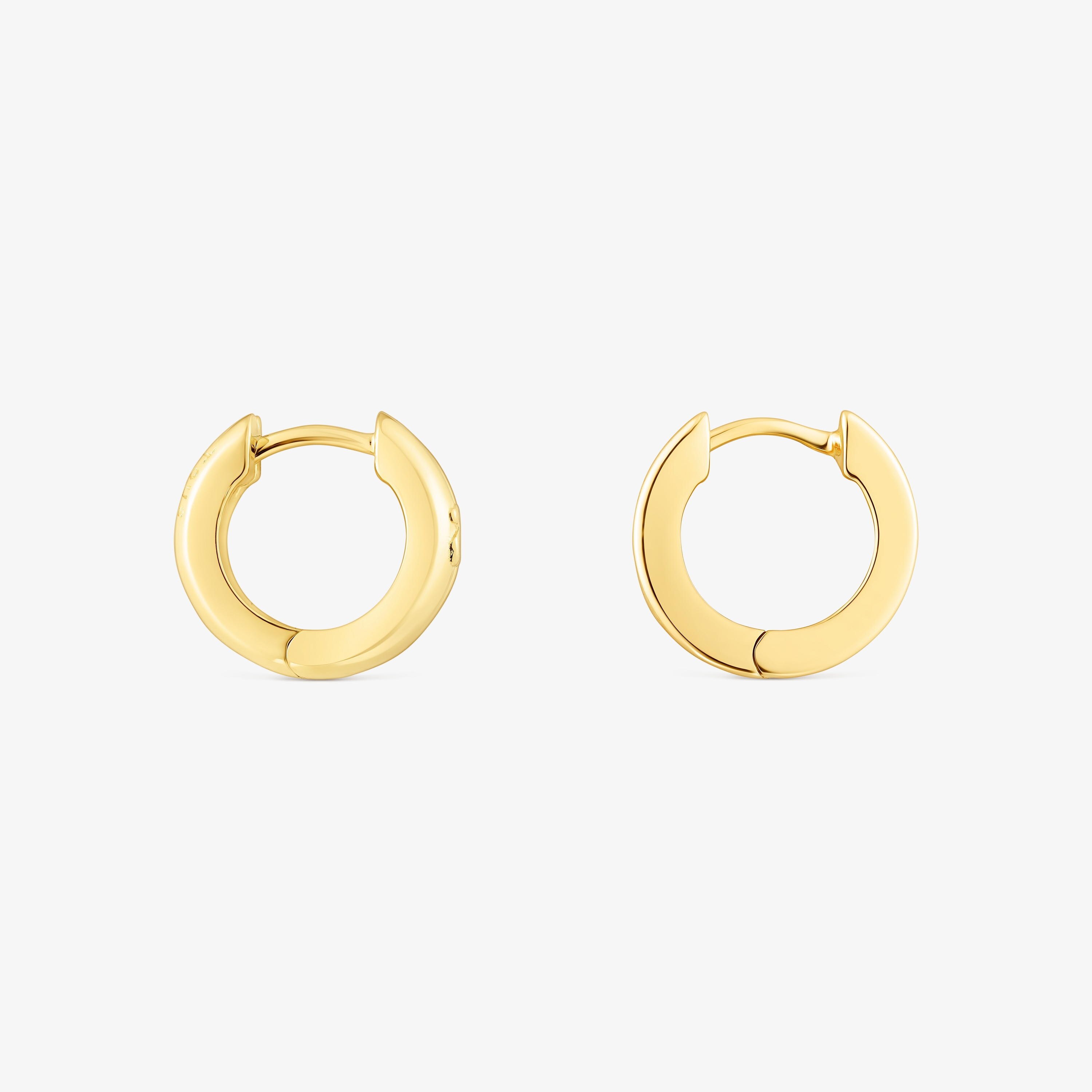 Silver vermeil TOUS Fellow Double-hoop earrings