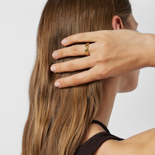 Pack of silver vermeil TOUS Fellow Rings