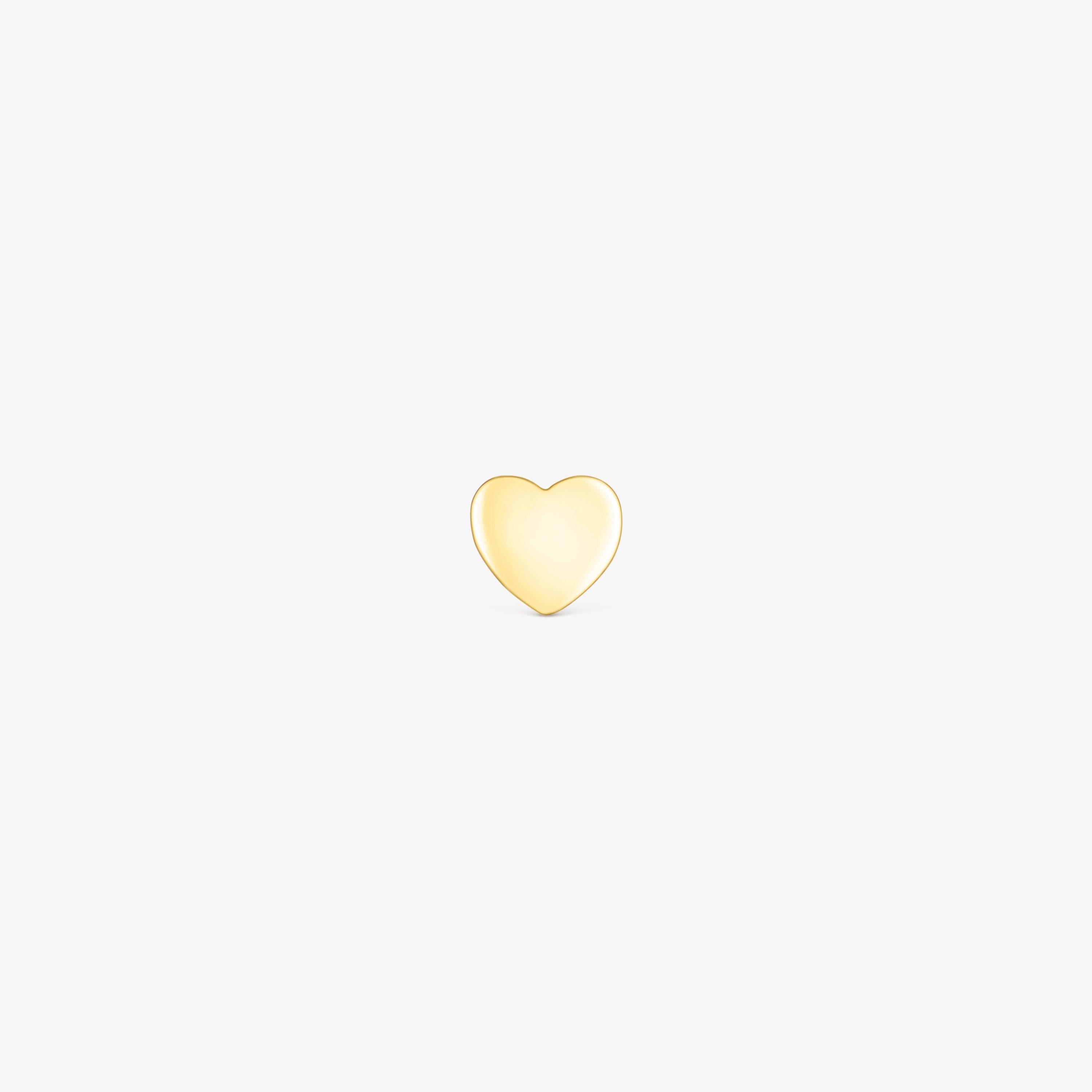 18K solid gold TOUS Piercing Ear piercing with heart