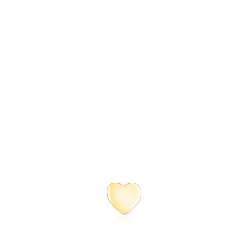 Gold TOUS Piercing Ear piercing with heart