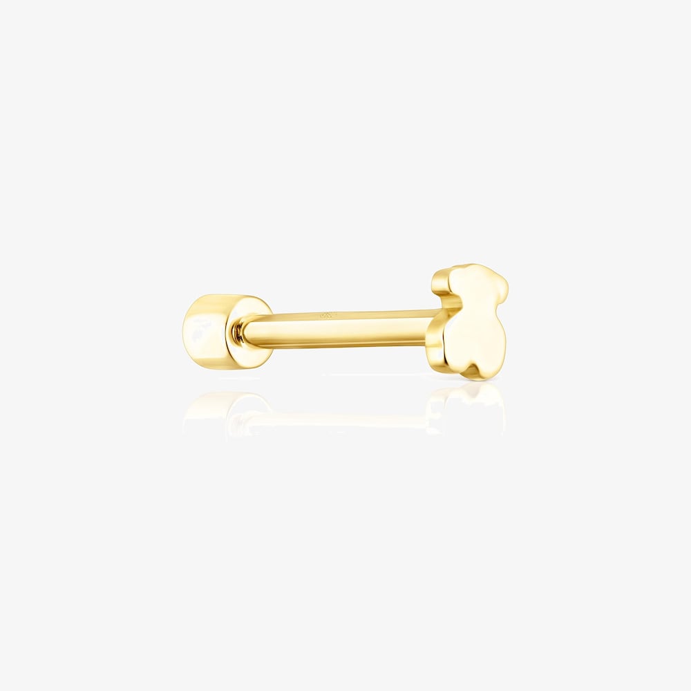 Piercing de oreja de oro con diamante TOUS Piercing