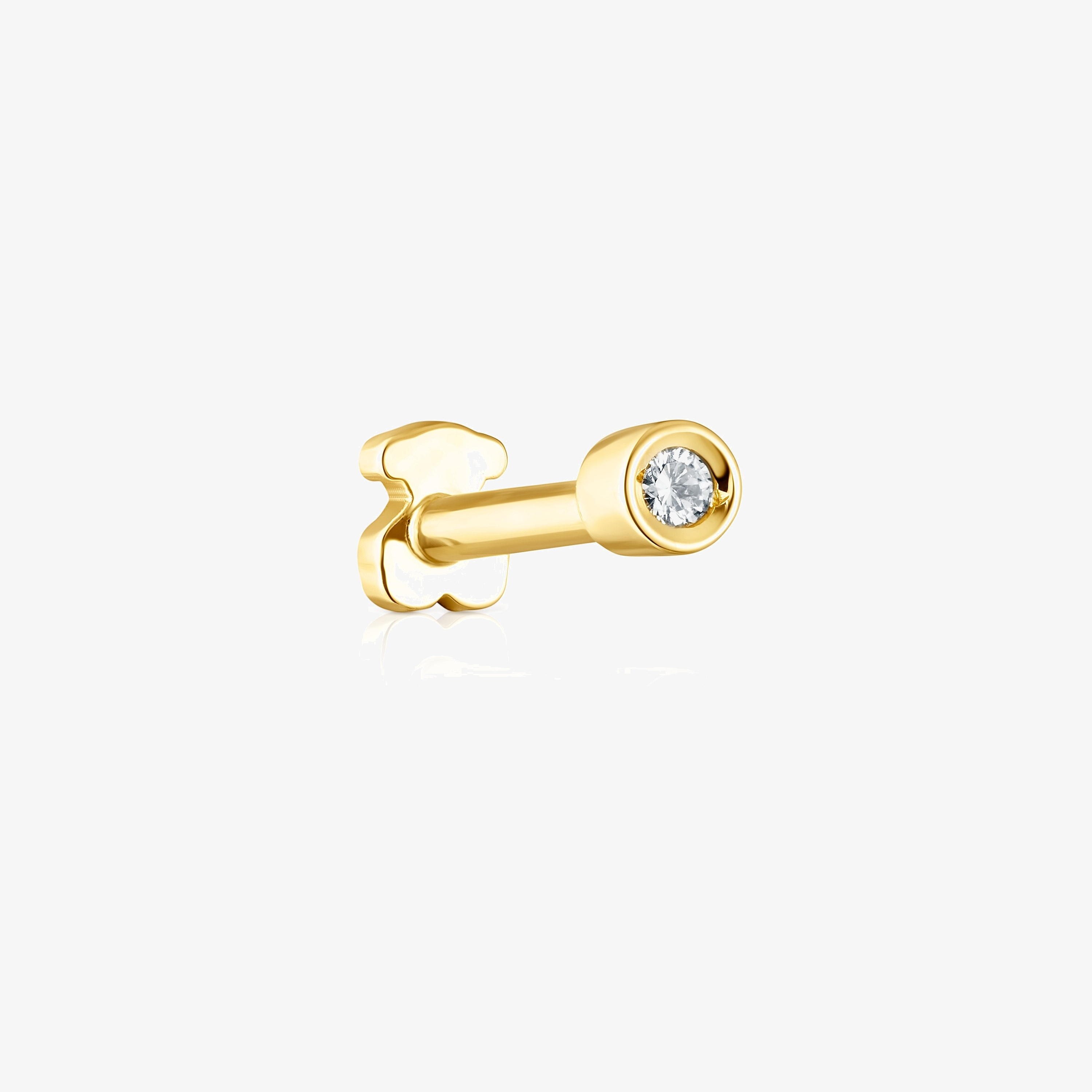 TOUS Piercing Ear piercing with diamond