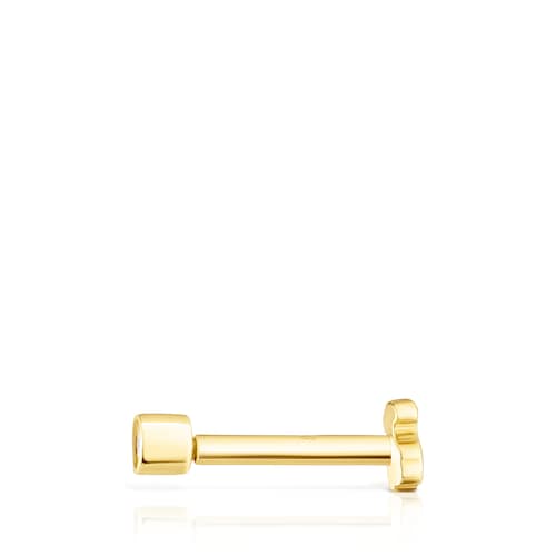 Piercing de oreja con diamante TOUS Piercing