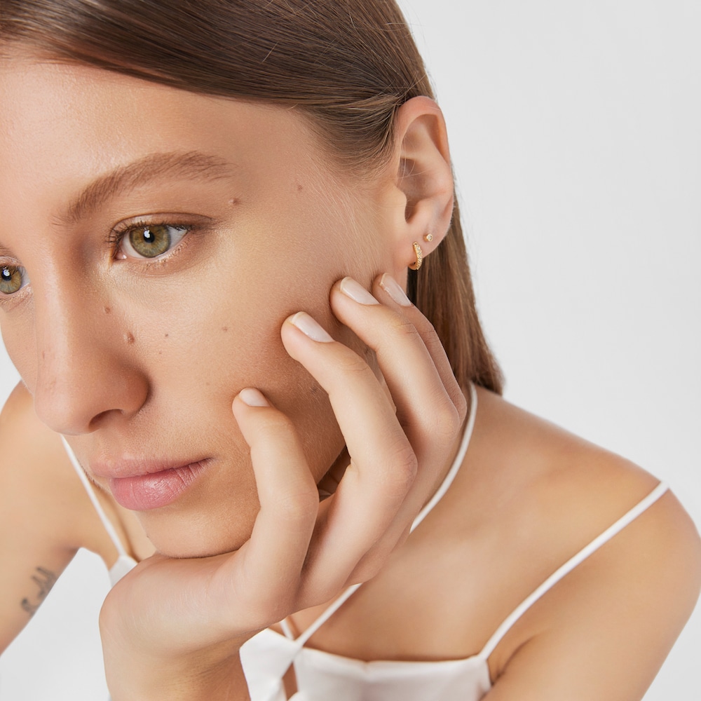 TOUS Piercing Ear piercing with diamond