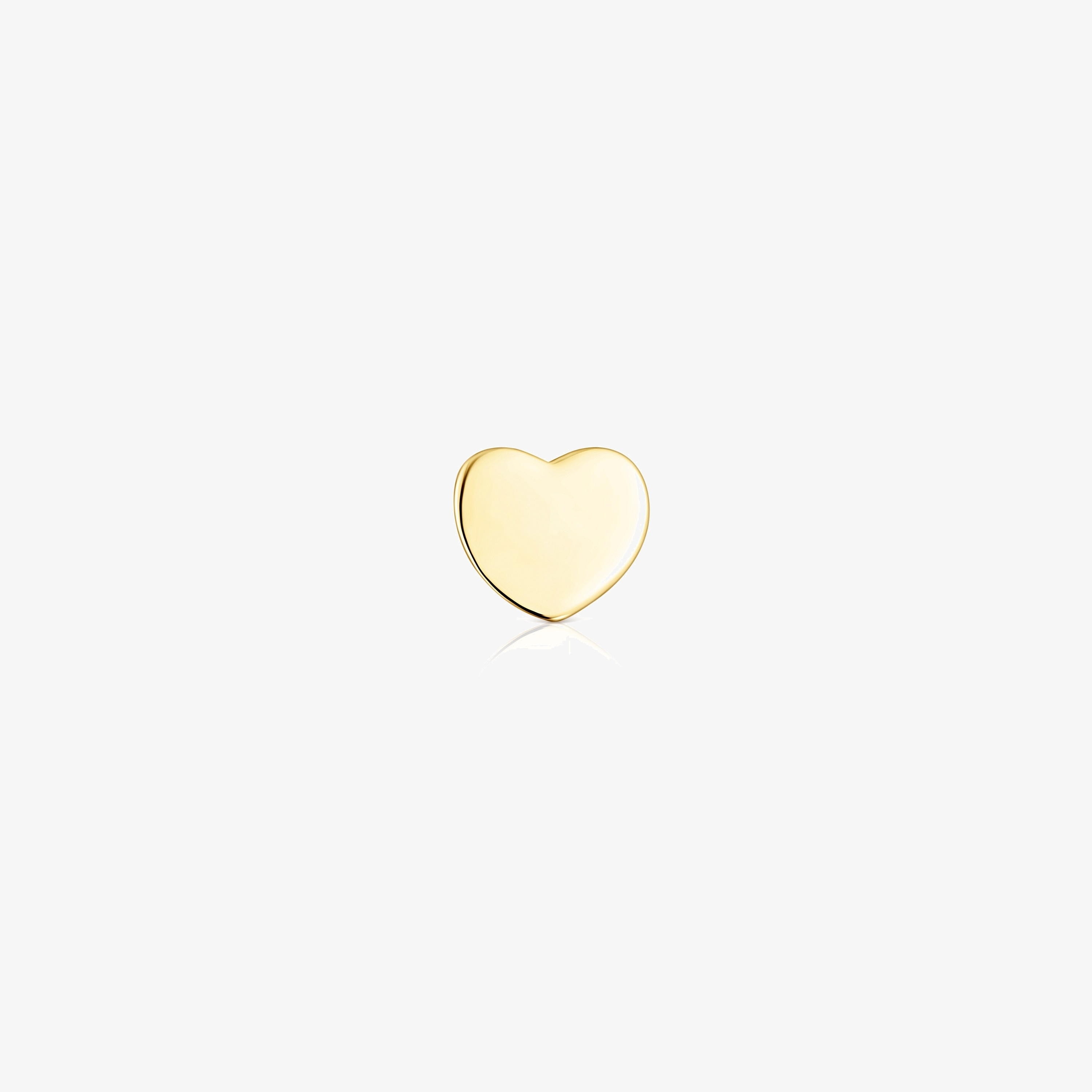 18K solid gold TOUS Piercing Ear piercing with heart