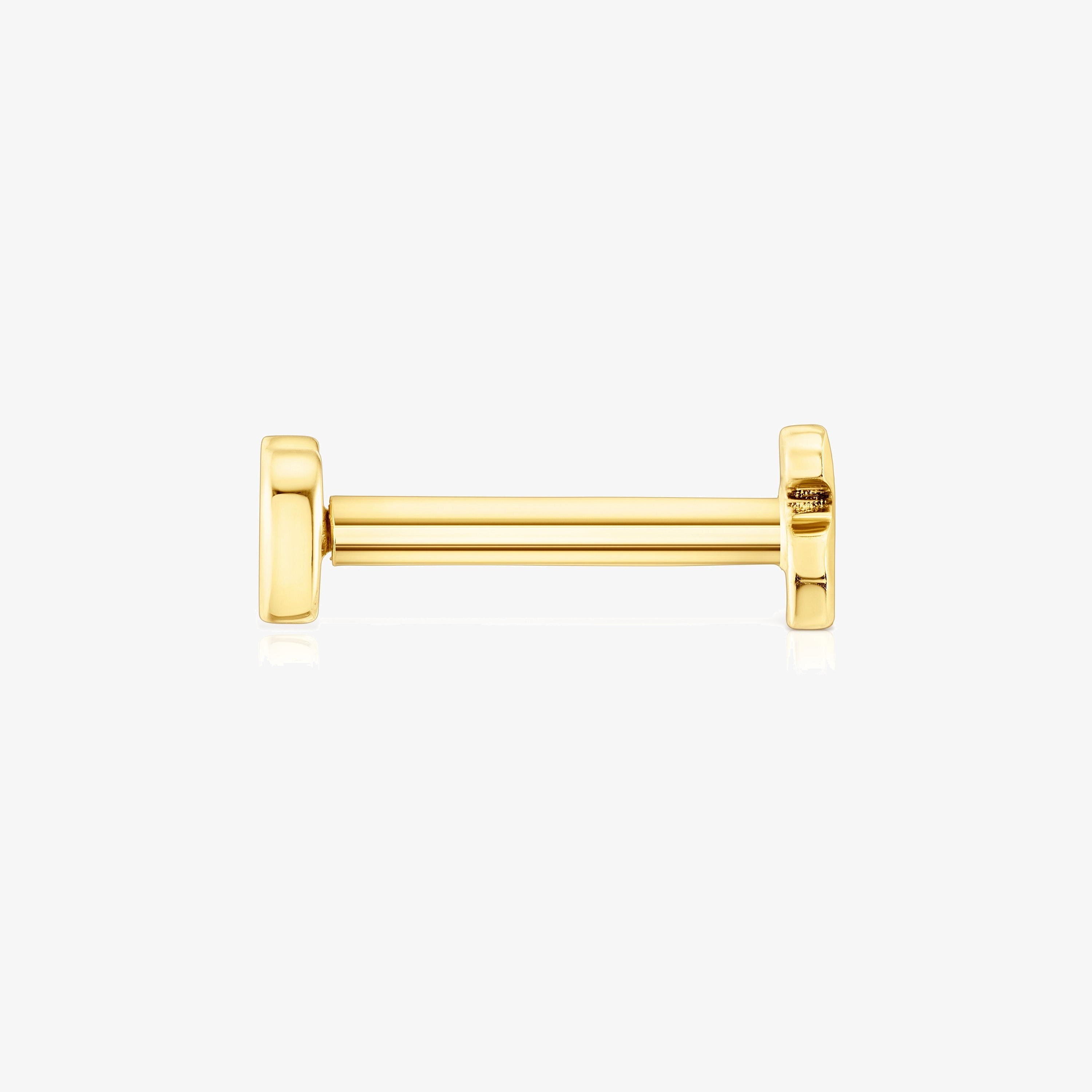 18K solid gold TOUS Piercing heart motif Ear piercing