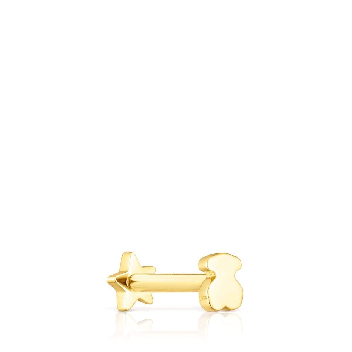 Gold TOUS Piercing star motif Ear piercing