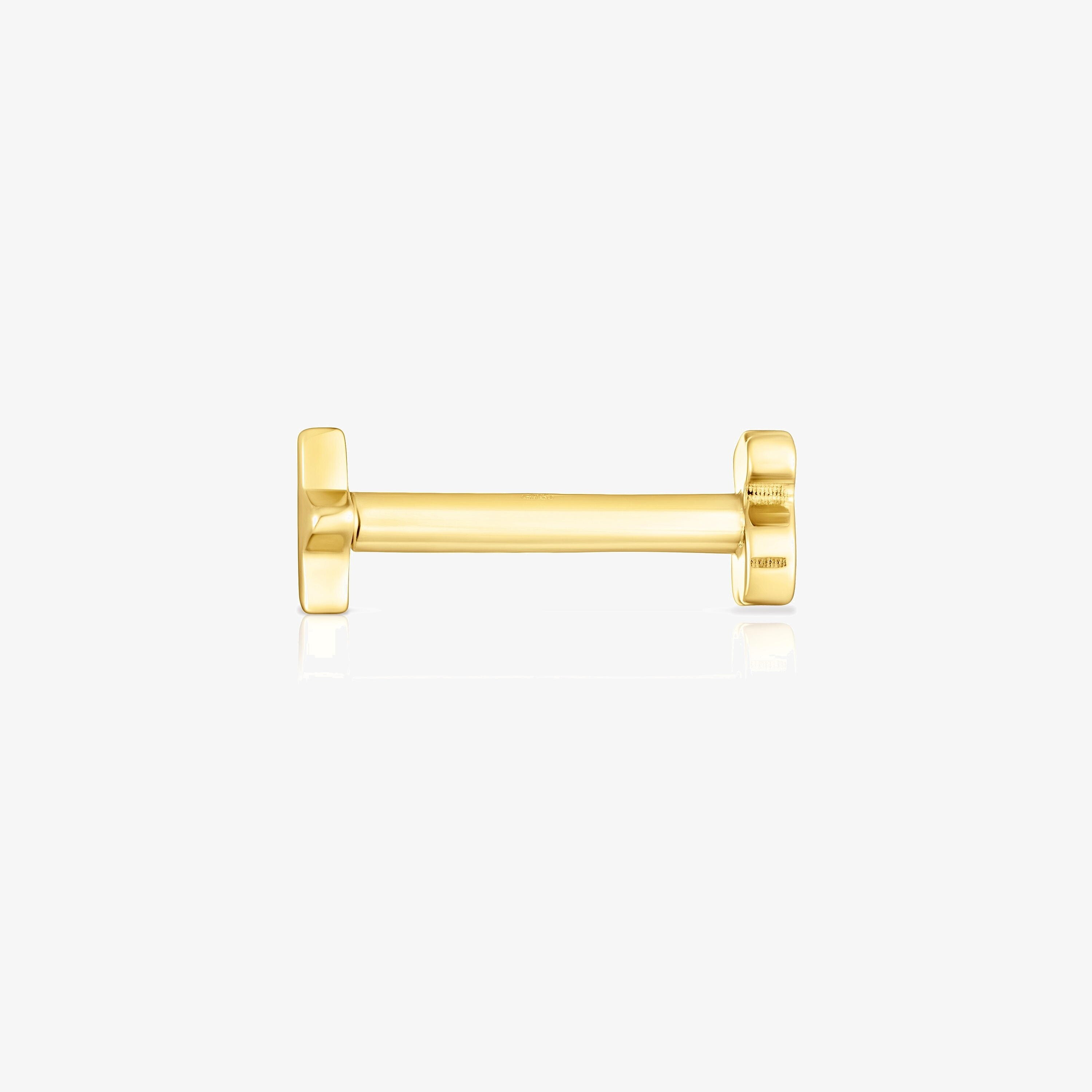 18K solid gold TOUS Piercing star motif Ear piercing