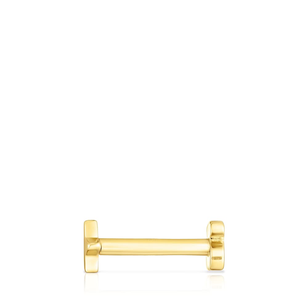 Piercing de oreja de oro motivo estrella TOUS Piercing image number 3
