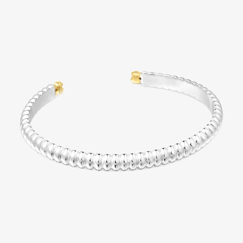 Bransoletka Virtual Garden wykonana ze srebra i srebra vermeil z misiem