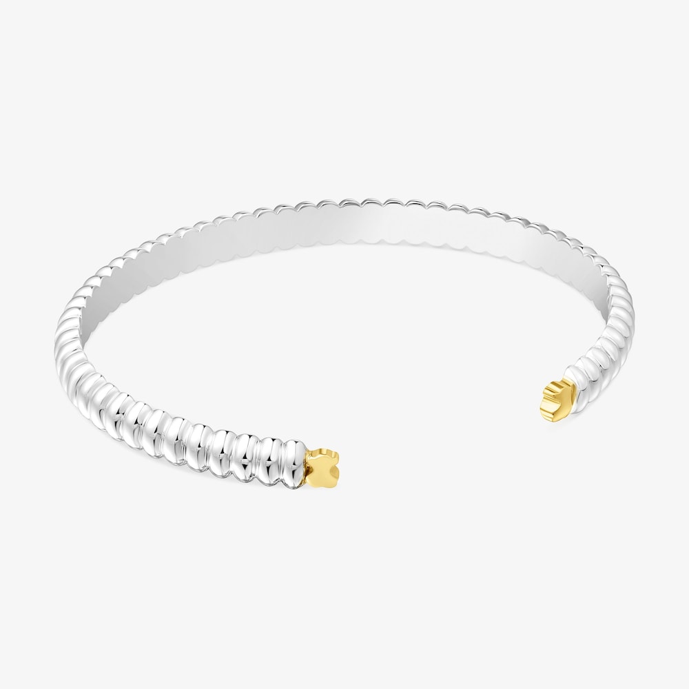 Bransoletka Virtual Garden wykonana ze srebra i srebra vermeil z misiem