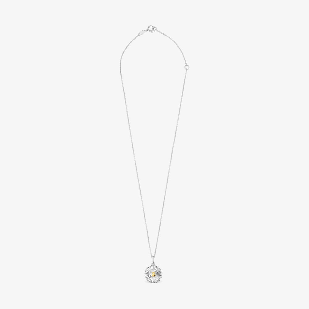 Collar de plata con oso de plata vemeil Virtual Garden