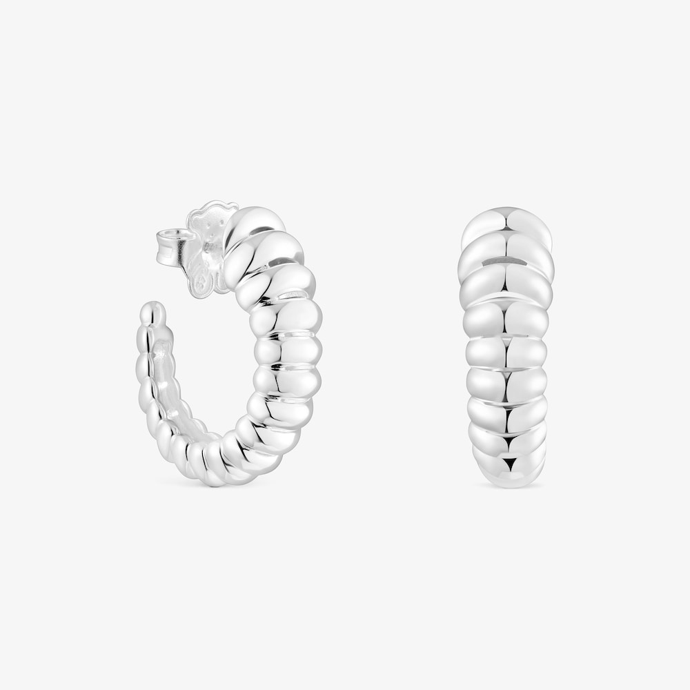 Silver Virtual Garden Earrings