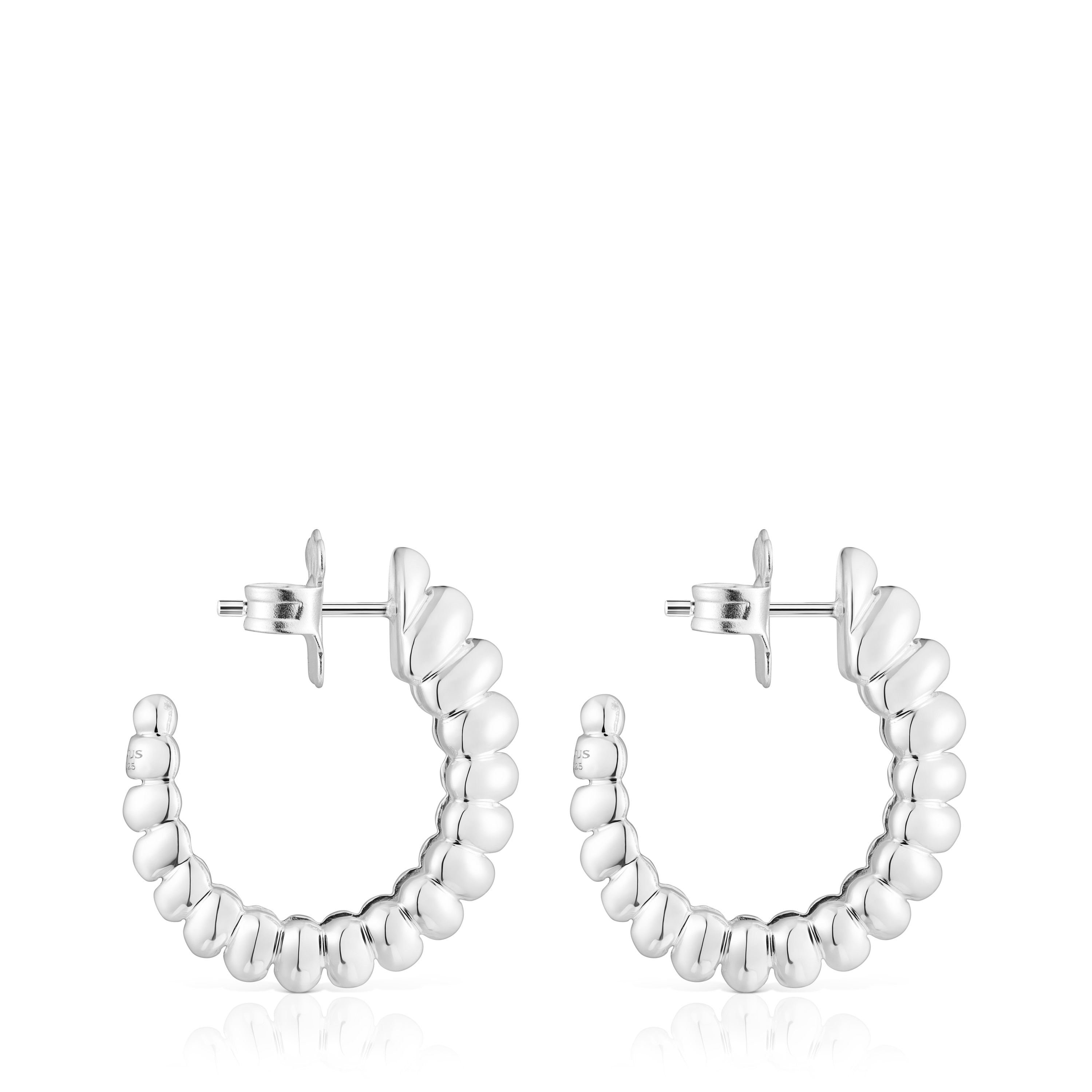 Pendientes de plata Virtual Garden