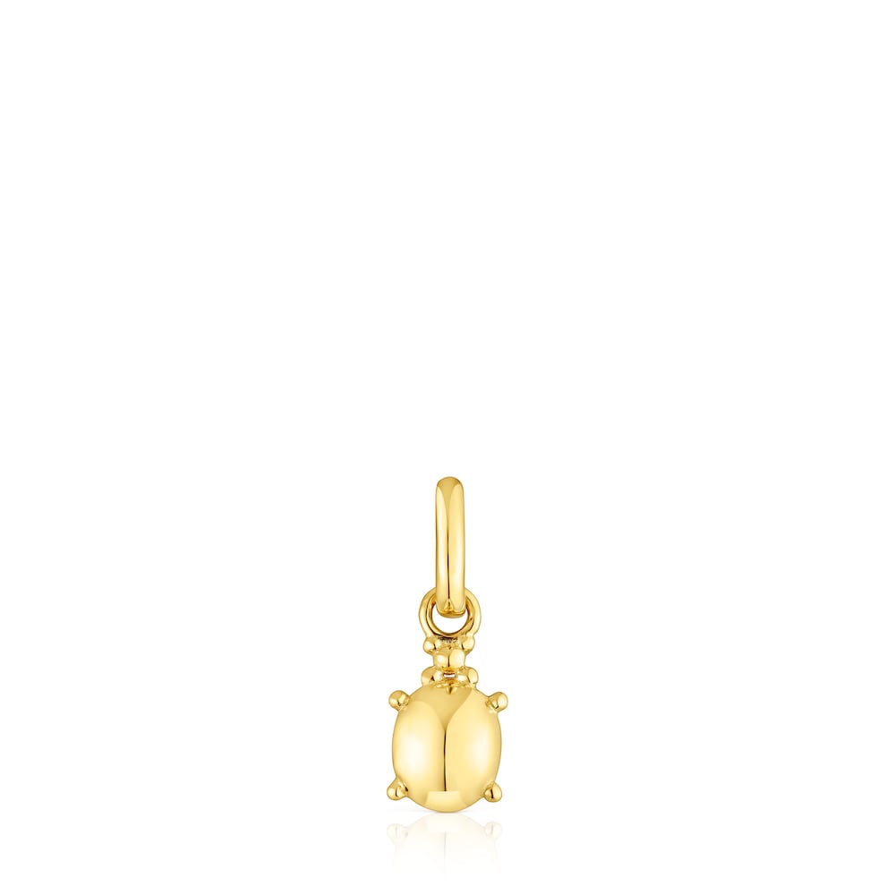 Colgante con baño de oro 18 kt sobre plata Virtual Garden image number 0