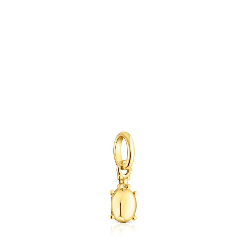 Colgante con baño de oro 18 kt sobre plata Virtual Garden image number 1