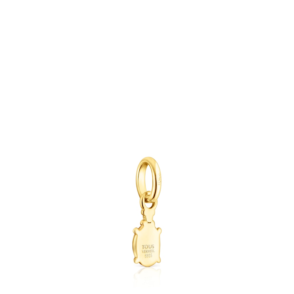 Colgante con baño de oro 18 kt sobre plata Virtual Garden image number 2