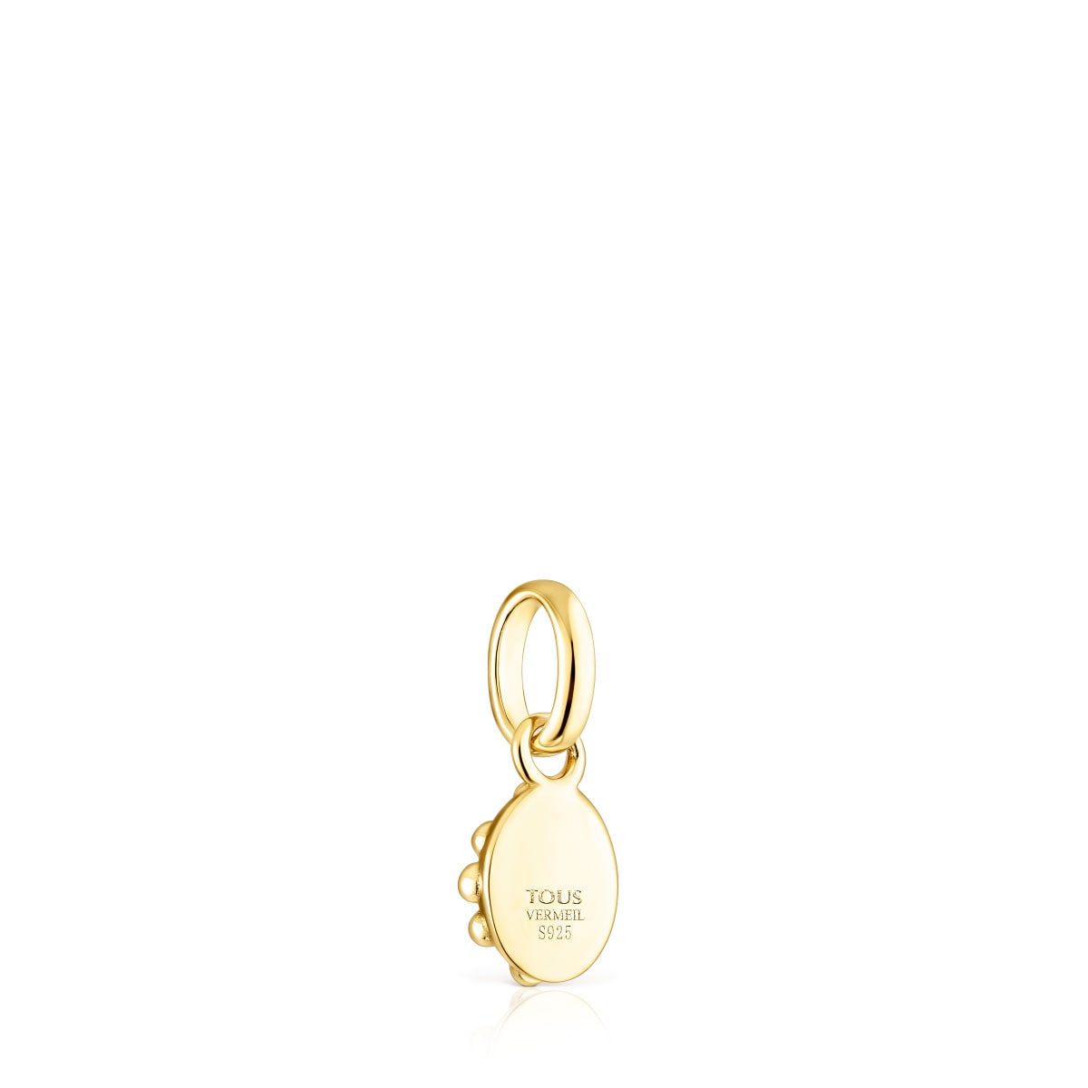 Colgante con baño de oro 18 kt sobre plata bola Virtual Garden