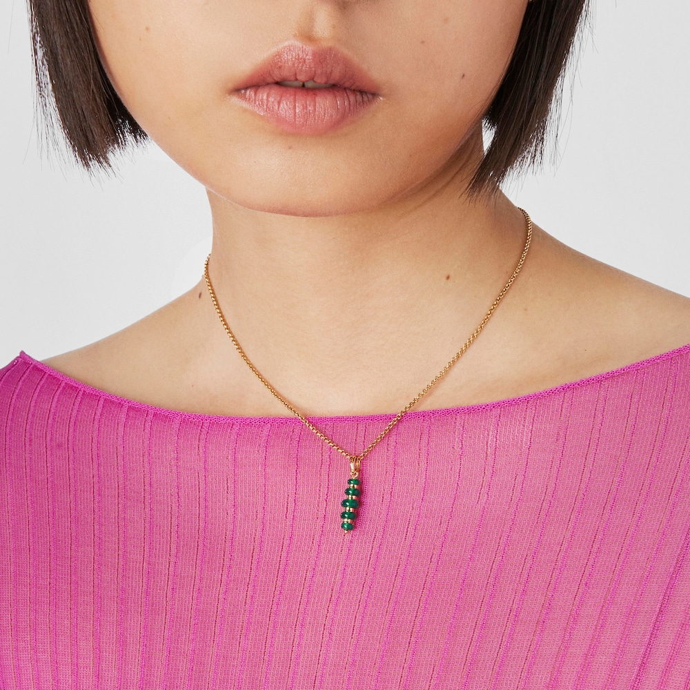 Př&iacute;věsek Virtual&nbsp;Garden z&nbsp;pozlacen&eacute;ho stř&iacute;bra s&nbsp;chalcedonem