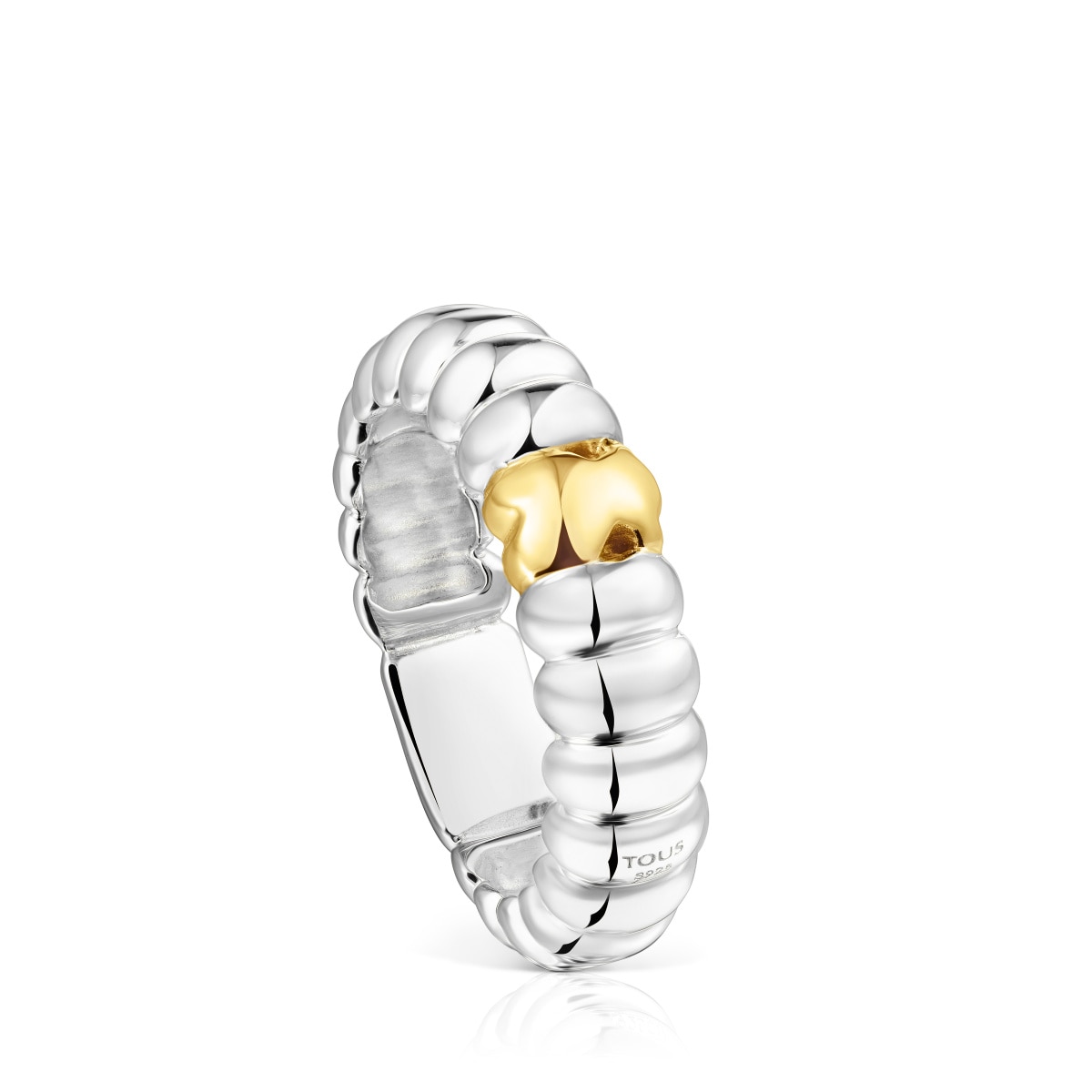Tous - Anillo De Plata Y Plata Vermeil Virtual Garden Talla 10
