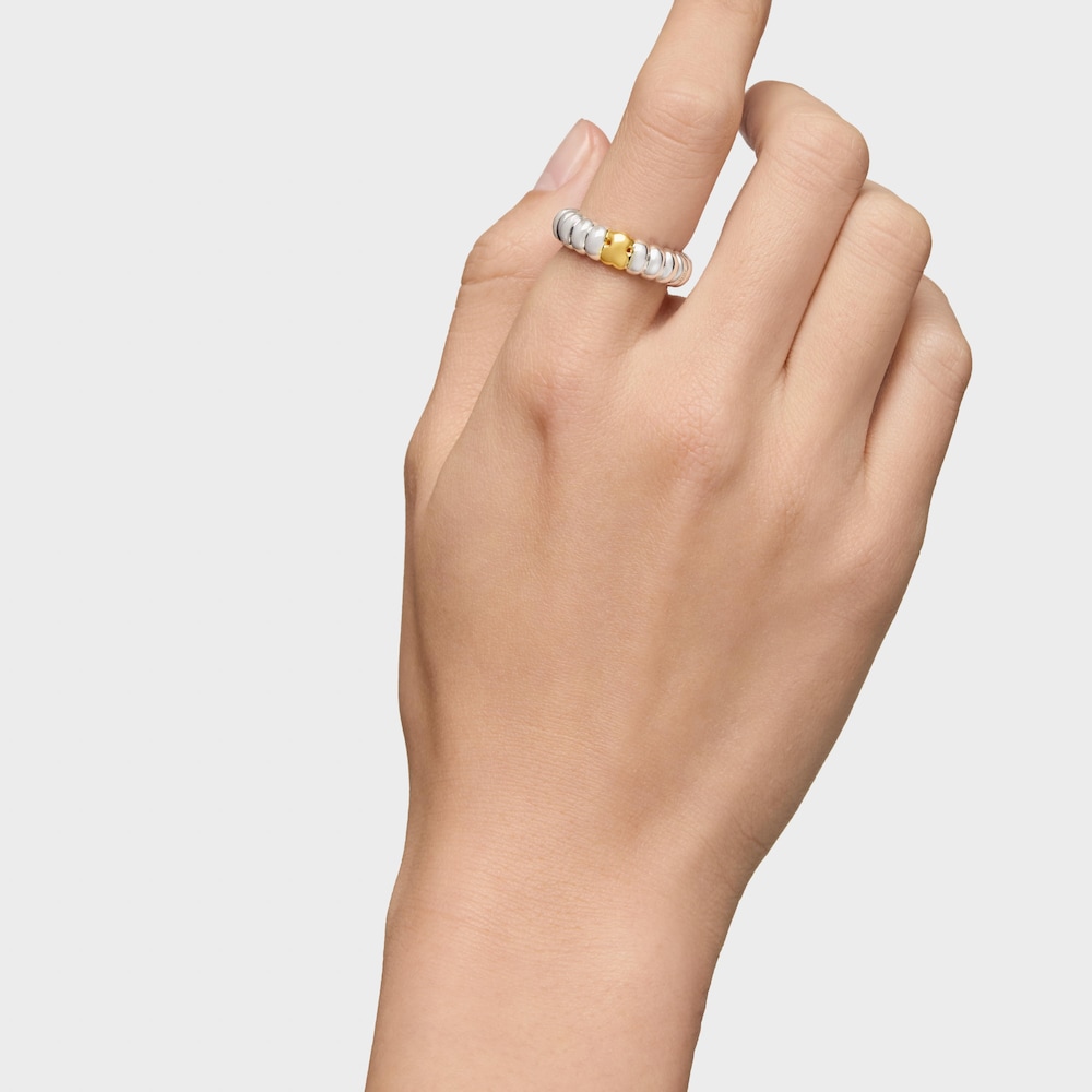 Anillo de plata y plata vermeil Virtual Garden