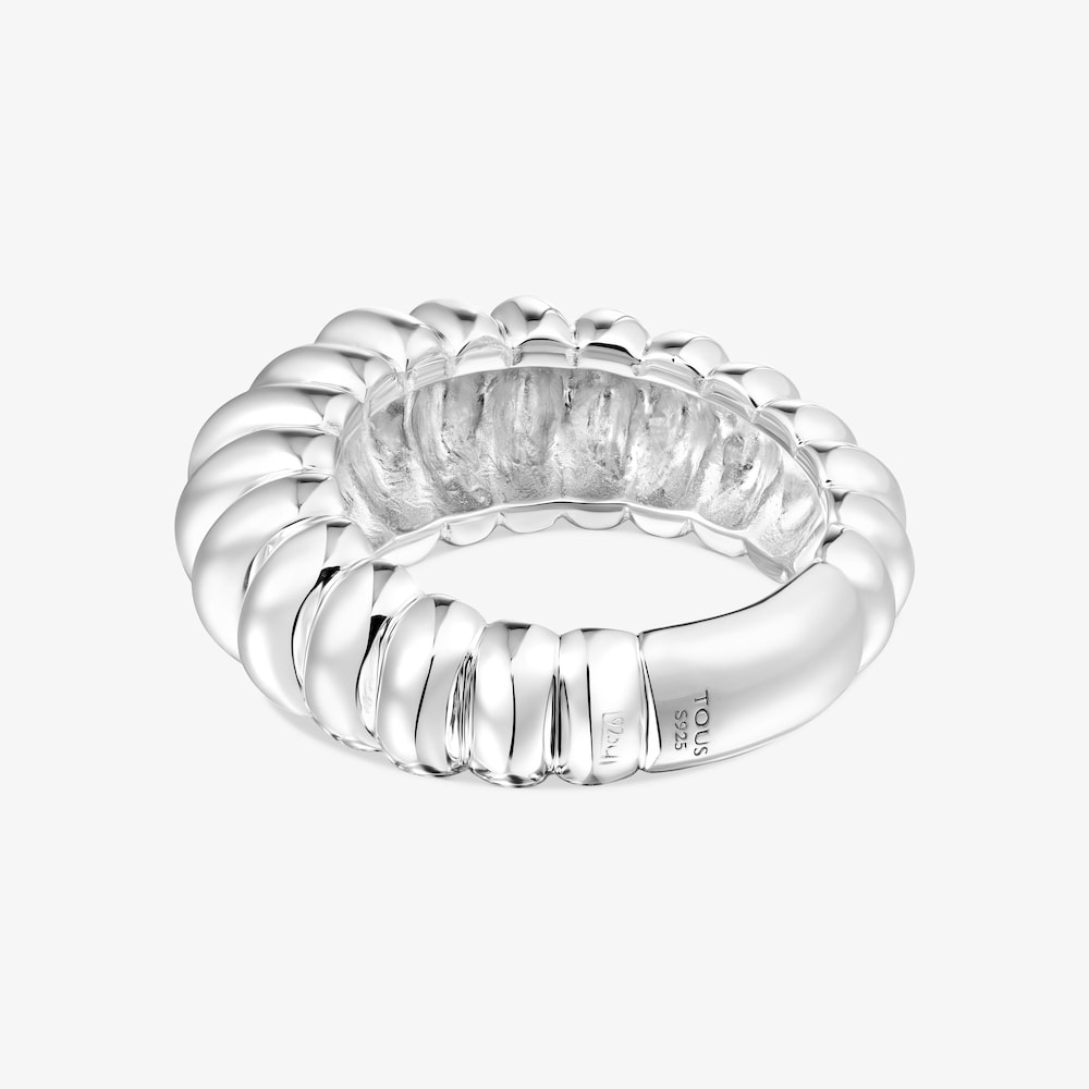 Anillo de plata Virtual Garden