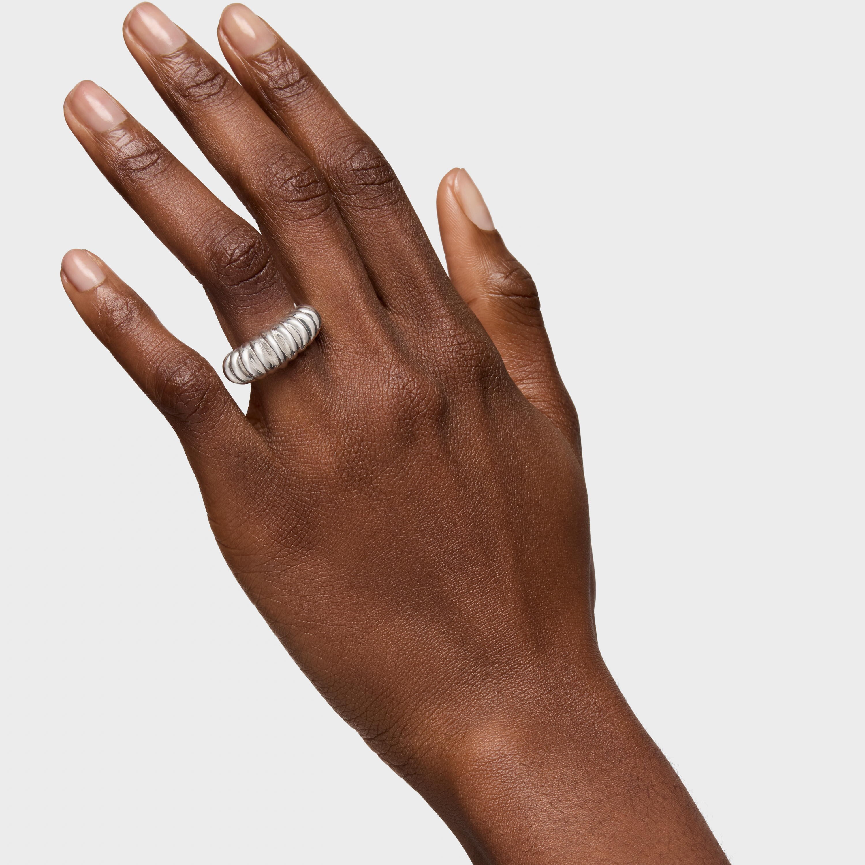 Silver Virtual Garden Ring