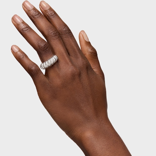 Silver Virtual Garden Ring