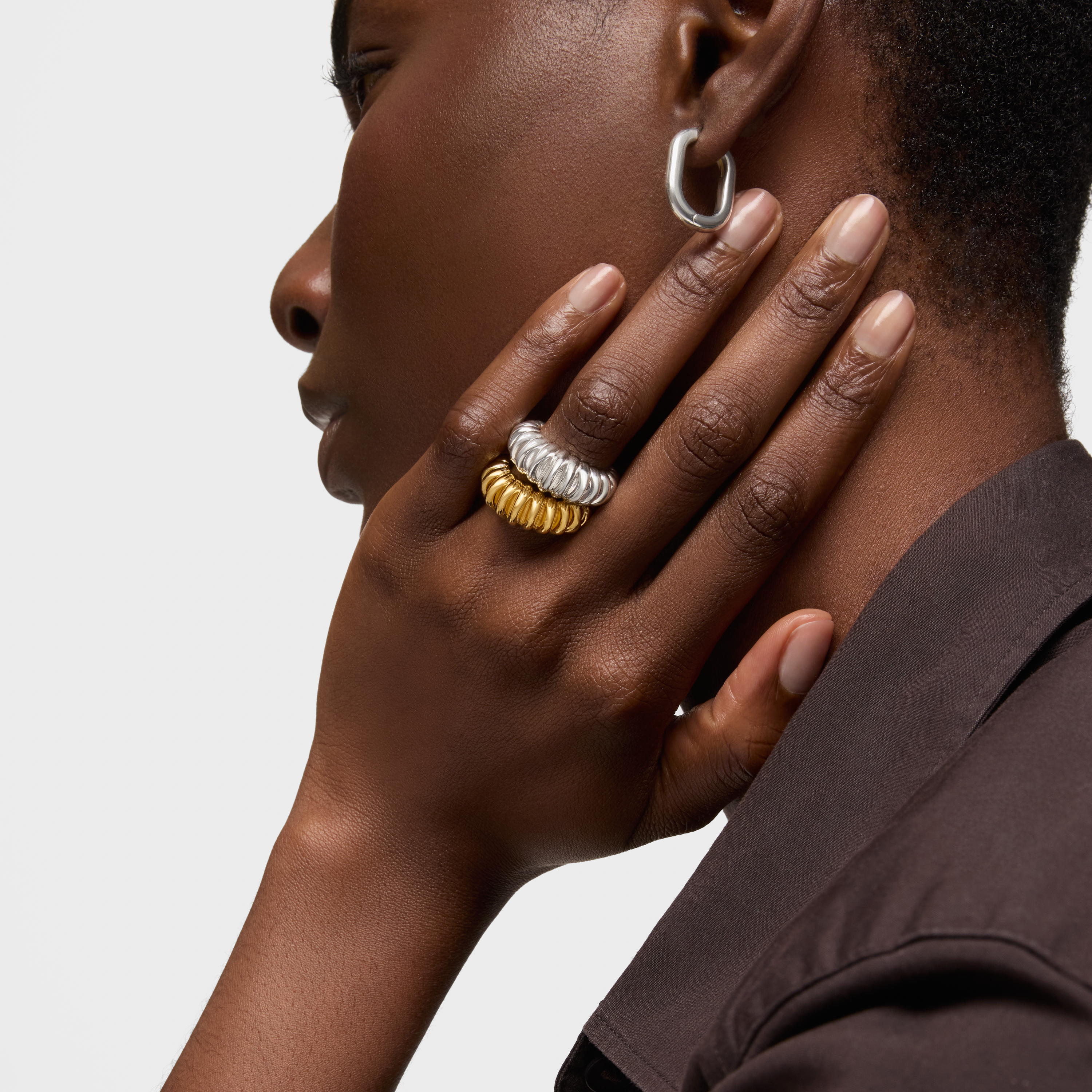 Silver Virtual Garden Ring