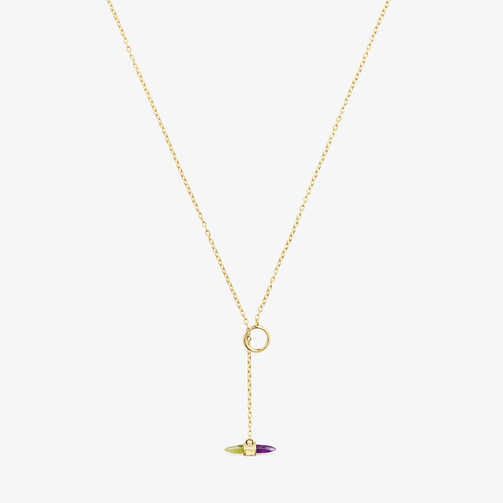 Collar de oro y gemas Lure