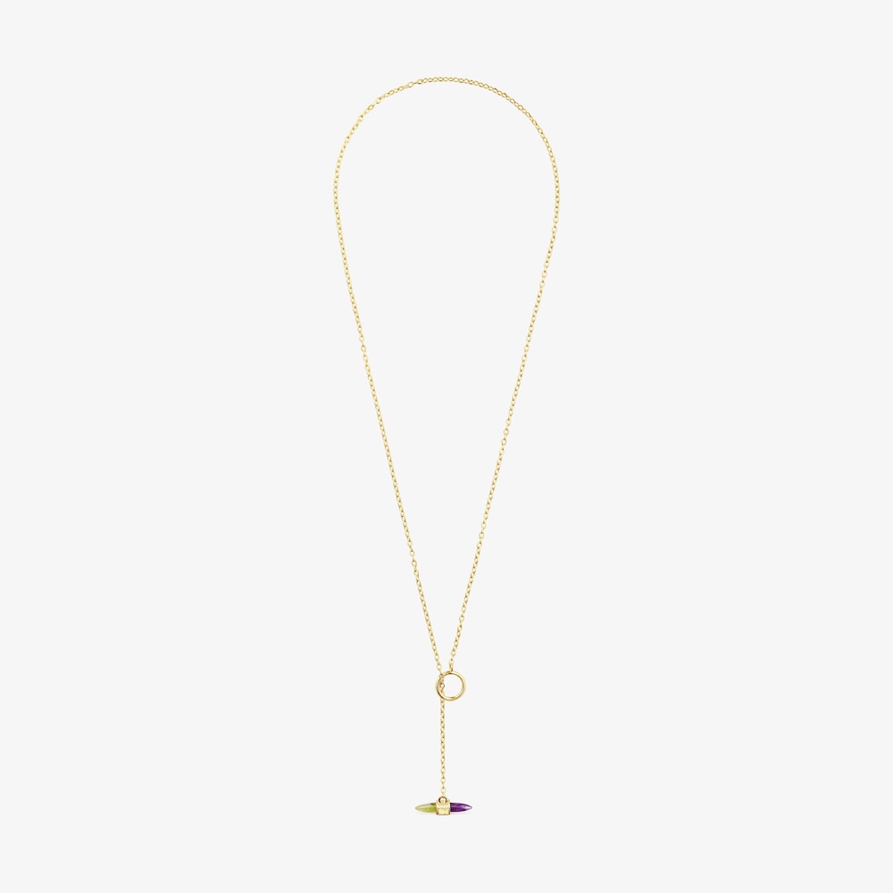 Collar de oro y gemas Lure