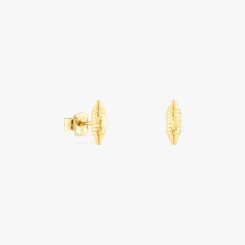 18K Solid Gold Lure Earrings