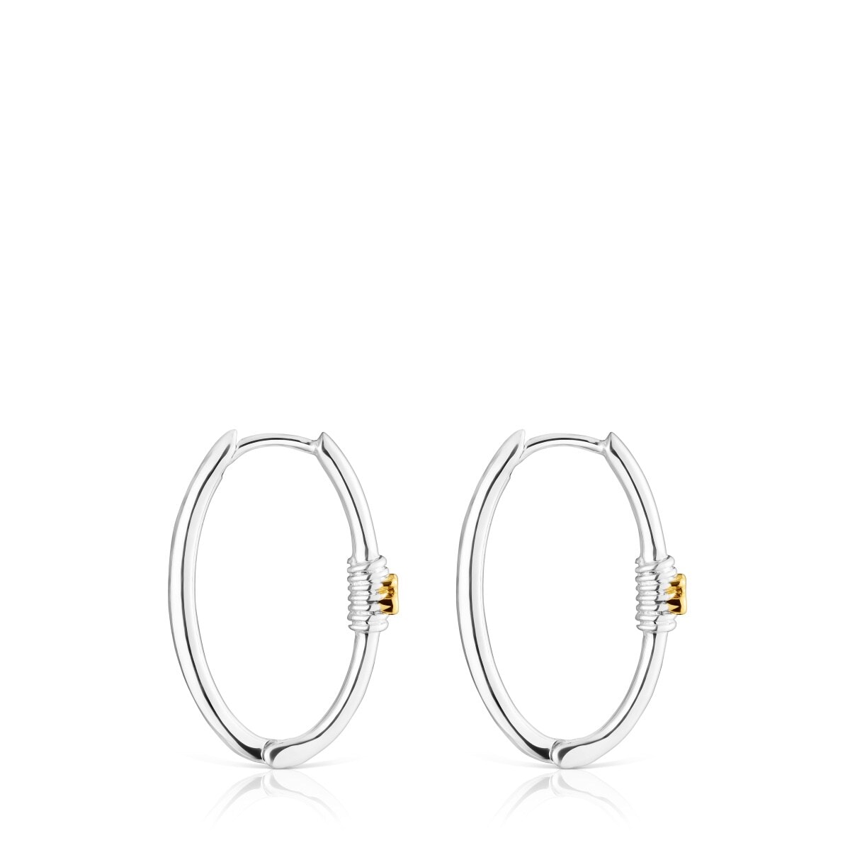 Pendientes aro bicolor Lure image number 1