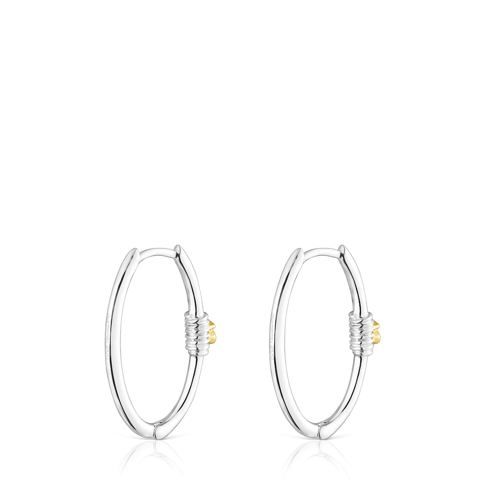 Pendientes aro bicolor Lure image number 2