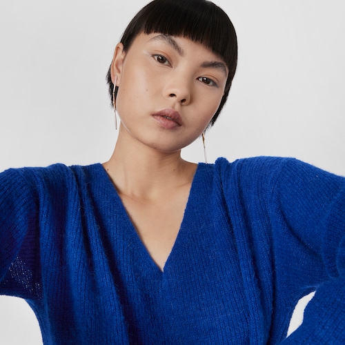 Pendientes largos bicolor Lure