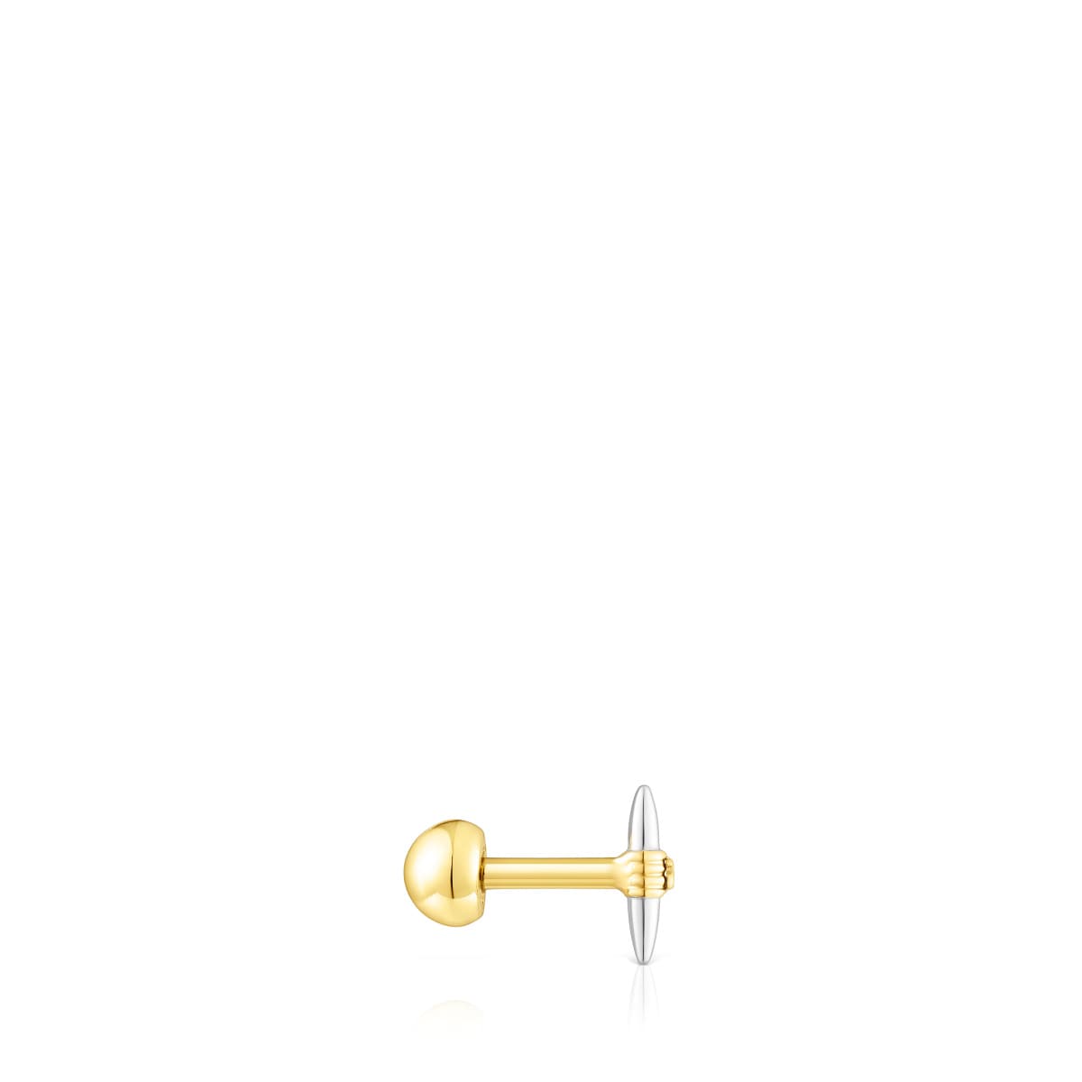 Steel and gold-colored IP steel Lure Piercing