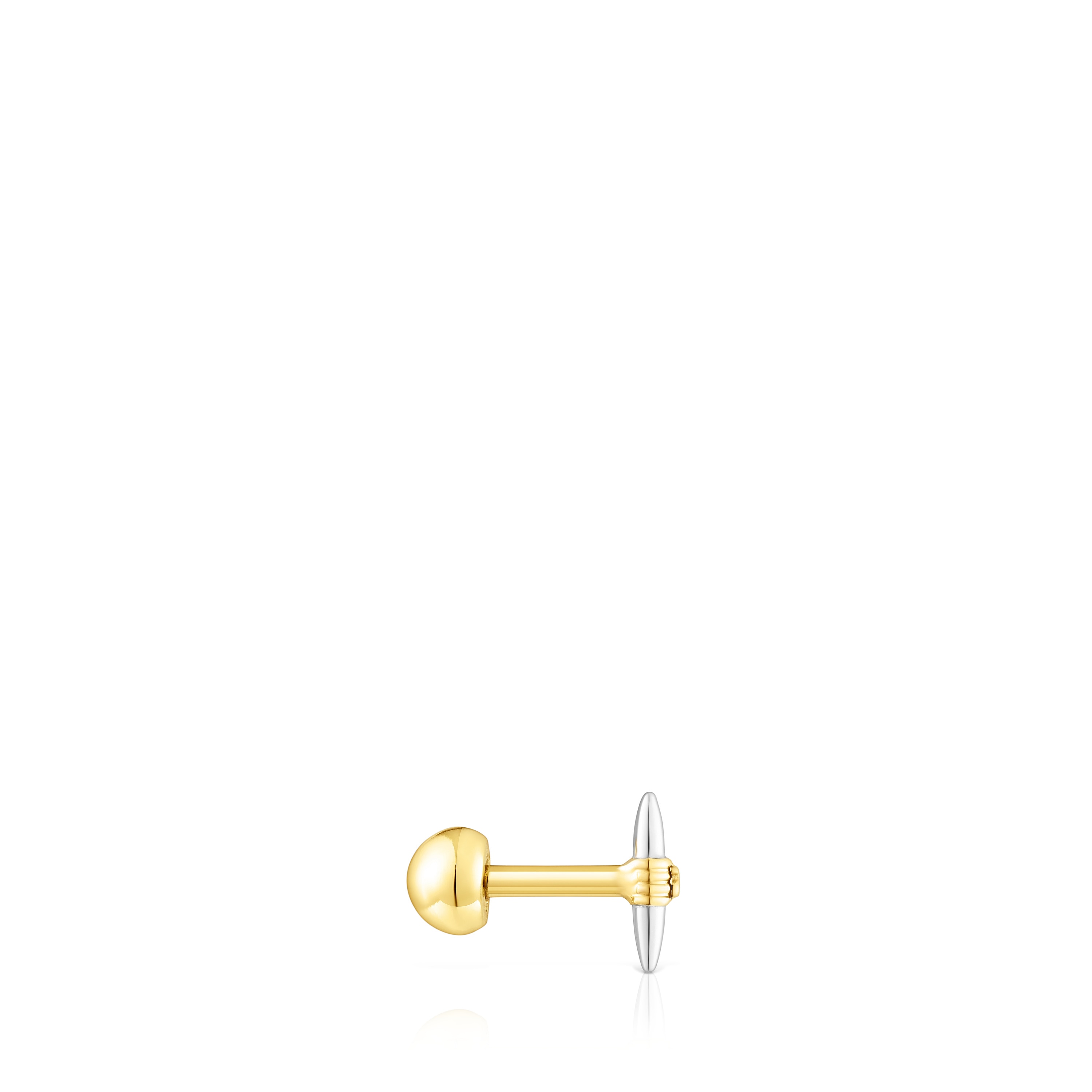 Piercing de acero y acero IP dorado Lure