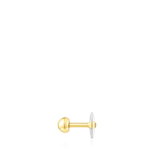 Steel and gold-colored IP steel Lure Piercing