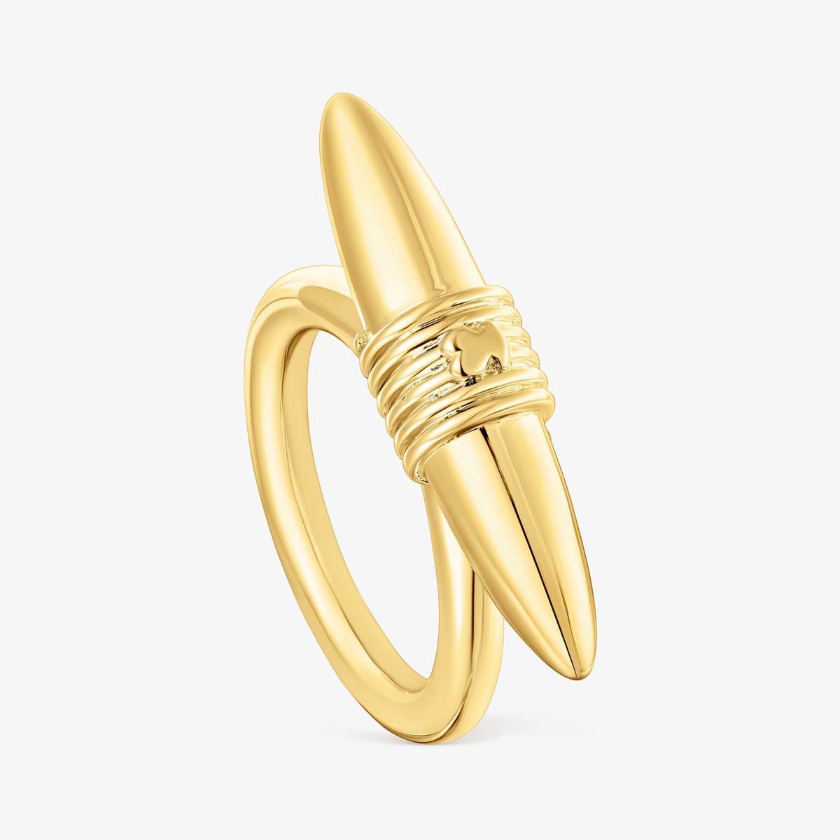 Tous - Anillo De Plata Vermeil Lure Talla 10